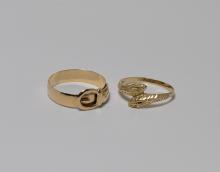 ANTIQUE GOLD RINGS