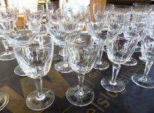 ORREFORS "CHARLOTTE" CRYSTAL STEMWARE