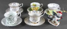 ROYAL ALBERT TEACUPS & DECORATION