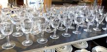 ORREFORS "CHARLOTTE" CRYSTAL STEMWARE