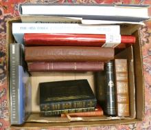 BOX LOT OF BOOKS