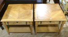 PAIR OF DREXEL END TABLES