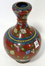 CHINESE CLOISONNE VASE