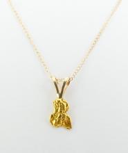 "NUGGET" PENDANT ON CHAIN