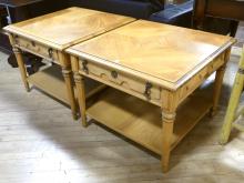 PAIR OF DREXEL END TABLES