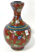 CHINESE CLOISONNE VASE