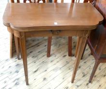 VINTAGE FLIP-TOP GAMES TABLE