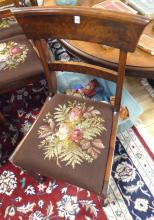 SET OF ROSEWOOD DINING CHAIRS