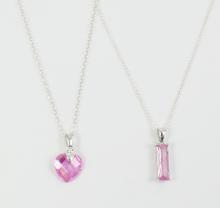 2 PENDANT NECKLACES