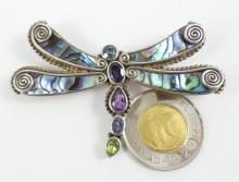 DESIGNER DRAGONFLY BROOCH/PENDANT