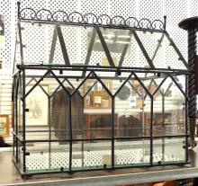WROUGHT IRON TERRARIUM