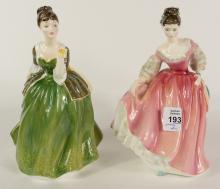 TWO ROYAL DOULTON FIGURINES