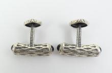 PAIR DESIGNER CUFFLINKS