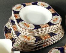 ANTIQUE ENGLISH DINNER SERVICE