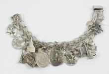 STERLING CHARM BRACELET