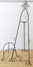 TWO ART EASELS