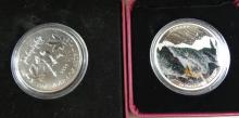 2 CANADIAN SILVER COINS - no tax