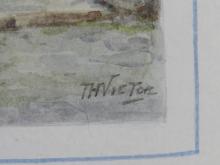 SET OF FIVE T.H. VICTOR WATERCOLOURS