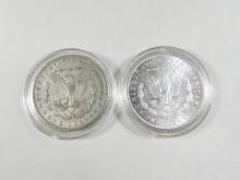 2 U.S. SILVER DOLLARS