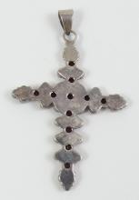 GEMSTONE CROSS PENDANT