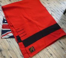 TRAPPER BLANKET AND UNION JACK FLAG