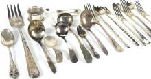 SILVER CUTLERY, ETC.