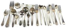 SILVER CUTLERY, ETC.