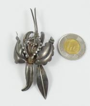 ORCHID BROOCH