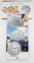 4 CANADIAN SILVER COINS - no tax