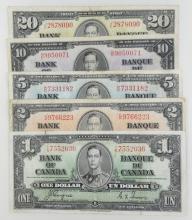 SET CANADIAN CURRENCY