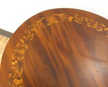 INLAID MAHOGANY PARLOUR TABLE