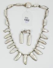 NAVAJO NECKLACE & EARRINGS