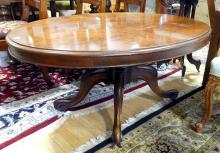 BURL WALNUT COFFEE TABLE