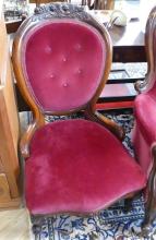 VICTORIAN LADIES' AND GENTLEMEN'S CHAIRS