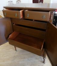 VINTAGE WALNUT CHIFFEROBE