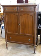 VINTAGE WALNUT CHIFFEROBE