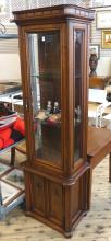 ILLUMINATED CURIO CABINET