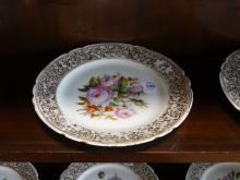 ANTIQUE FRENCH DESSERT PLATES