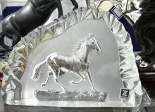 HORSE FIGURINES AND PAPERWEIGHT