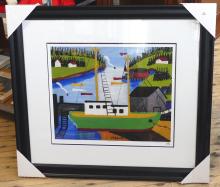 LIMITED EDITION PRINT AFTER MAUD LEWIS