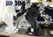 HORSE FIGURINES AND PAPERWEIGHT