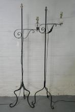 WROUGHT IRON LAMPS