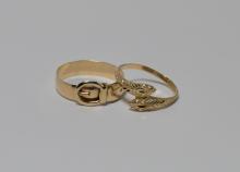 ANTIQUE GOLD RINGS