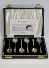 STERLING SPOON SET