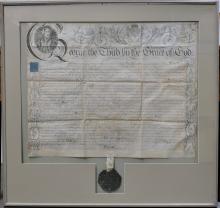 IMPRESSIVE GEORGE III INDENTURE