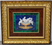 PIETRA DURA PLAQUE