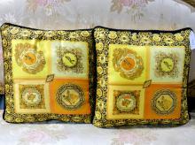 VERSACE SILK PILLOWS