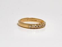 14K GOLD DIAMOND BAND