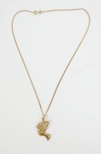GOLD PENDANT NECKLACE