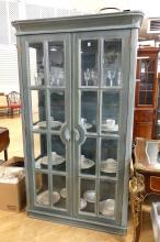 PAINTED DECORATOR DISPLAY CABINET